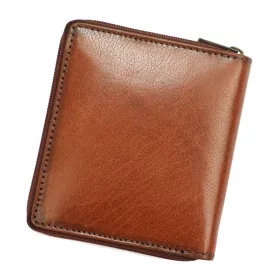   EL FORREST 991-29 RFID barna férfi bőr pénztárca 10 x 11 x 2 cm