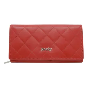   Rovicky R-RD-07-GCL-Q piros női bőr pénztárca 9,5 × 16 cm