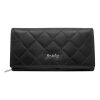 Rovicky R-RD-07-GCL-Q fekete női bőr pénztárca 9,5 × 16 cm