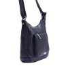 MiaMore 01-039 navy női bőr válltáska, oldaltáska 24 x 24 x 10 cm