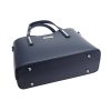 MiaMore 01-035 (22-005-1) navy női bőr kézitáska, válltáska, oldaltáska 32 x 23 x 12 cm