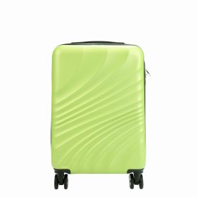   Gregorio limezöld keményfalú ABS kabinbőrönd 55 x 38 x 22 cm