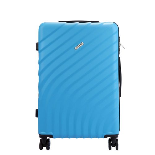 Gregorio W6007 S24 világoskék abs keményfalú bőrönd 60 cm