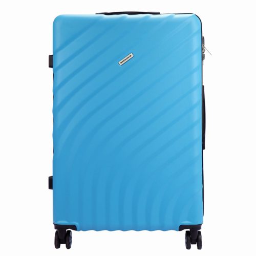 Gregorio W6007 S28 világoskék abs keményfalú bőrönd 70 cm
