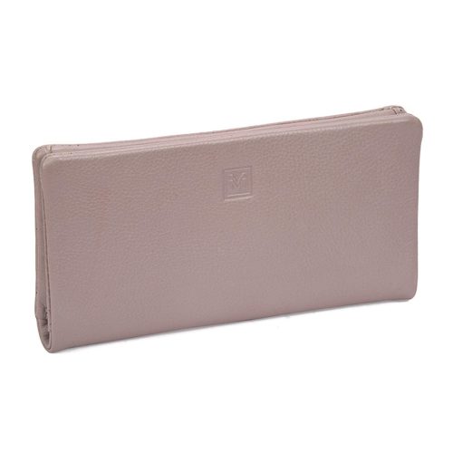 VerMari VER LW-01 bézs női bőr pénztárca 19 x 10 x 2.5 cm