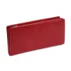 VerMari VER LW-02 piros női marhabőr pénztárca 19 x 10 x 2.5 cm