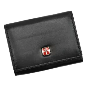   Albatross SN ZS86 RFID fekete férfi bőr pénztárca 10.5 x 7.5 x 2.5 cm