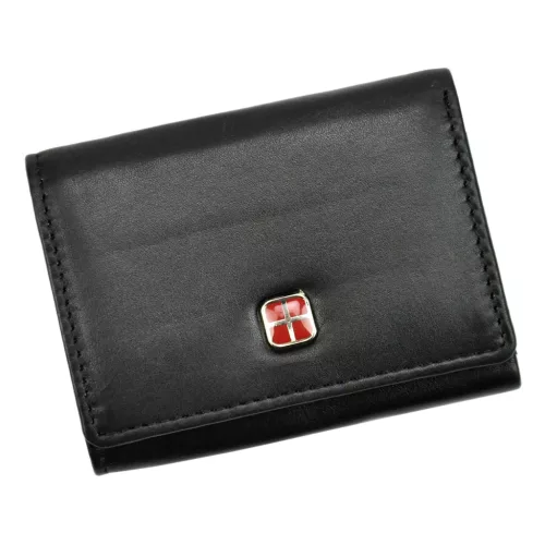 Albatross SN ZS86 RFID fekete férfi bőr pénztárca 10.5 x 7.5 x 2.5 cm