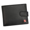 Albatross SN MW2215 Z RFID fekete férfi bőr pénztárca 13 x 10 x 3 cm