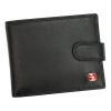 Albatross SN MW2215 Z RFID fekete férfi bőr pénztárca 13 x 10 x 3 cm