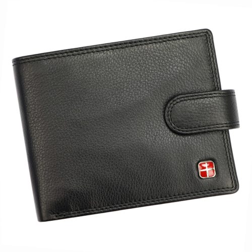 Albatross SN MW11 Z RFID fekete férfi bőr pénztárca 13.5 x 10 x 3 cm