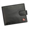 Albatross SN MW11 Z RFID fekete férfi bőr pénztárca 13.5 x 10 x 3 cm