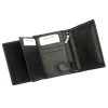 Albatross SN MW09 Z RFID fekete férfi bőr pénztárca 10.5 x 13 x 3 cm