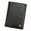 Albatross SN MW07 RFID fekete férfi bőr pénztárca 9.5 x 13 x 2.5 cm