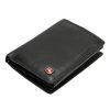 Albatross SN MW07 RFID fekete férfi bőr pénztárca 9.5 x 13 x 2.5 cm
