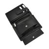 Albatross SN MW07 RFID fekete férfi bőr pénztárca 9.5 x 13 x 2.5 cm