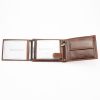 Rovicky N992-RVT RFID fekete-piros férfi bőr pénztárca 12.5 x 9.5 x 2.5 cm