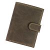 Wild N4L-P-CHM-NL RFID barna férfi valódi bőr pénztárca 10.5 x 13 x 3 cm