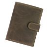 Wild N4L-P-CHM-NL RFID barna férfi valódi bőr pénztárca 10.5 x 13 x 3 cm
