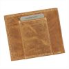 Wild N992-P-CHM-NL RFID barna férfi bőr pénztárca 12.5 x 10.5 x 2.5 cm
