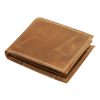 Wild N992-P-CHM-NL RFID barna férfi bőr pénztárca 12.5 x 10.5 x 2.5 cm