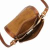 Florence 2005 barna női bőr válltáska, oldaltáska, crossbody 25 x 20 x 8 cm