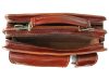 Centro Pelle 02-807 fekete férfi bőr aktatáska 28 x 20 x 9 cm 