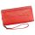 Pierre Cardin TILAK91 2204 piros női marhabőr pénztárca 20.5 x 10.5 x 3.5 cm
