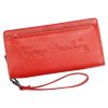 Pierre Cardin TILAK91 2204 piros női marhabőr pénztárca 20.5 x 10.5 x 3.5 cm