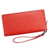 Pierre Cardin TILAK91 2204 piros női marhabőr pénztárca 20.5 x 10.5 x 3.5 cm
