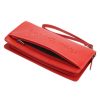Pierre Cardin TILAK91 2204 piros női marhabőr pénztárca 20.5 x 10.5 x 3.5 cm