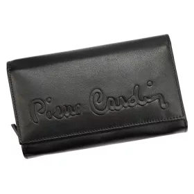   Pierre Cardin TILAK91 2206 fekete női bőr pénztárca 18 x 10,5 cm