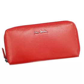   Pierre Cardin TILAK92 2201 piros női bőr pénztárca 19,5 x 10 cm
