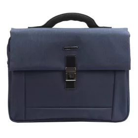   Pierre Cardin 319 XINU12 kék uniszex aktatáska, laptoptáska 15,6" 39 x 31 x 10 cm