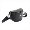 MiaMore 01-029 sötétbarna női bőr övtáska, crossbody 23 x 13 x 6 cm 