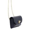 Luka 20-027 Bzzz navy női bőr válltáska, oldaltáska 17.5 x 11 x 6 cm