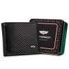 Peterson PTN 304-CA fekete férfi bőr pénztárca 12 x 9.5 x 3 cm