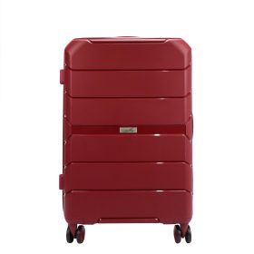   Jony bordó polipropilén keményfalú kabinbőrönd 56 x 36 x 22 cm