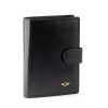 Peterson PTN 348Z 2-1-1 fekete férfi bőr pénztárca 9.5 x 12.5 x 2.5 cm