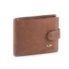 Peterson PTN 304Z 2-1-4 HUNTER barna férfi marhabőr pénztárca 12 x 9.5 x 2.5 cm