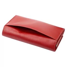   Albatross GN LW-L02 PIPE piros női bőr pénztárca 18 x 10 x 3 cm