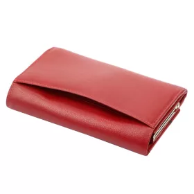  Albatross GN LW-M02 PIPE piros női bőr pénztárca 15 x 9 x 3 cm
