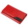 Albatross GN LW-L02 TAB piros női bőr pénztárca 18 x 10 x 2.5 cm 