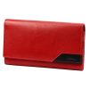 Albatross GN LW-L02 TAB piros női bőr pénztárca 18 x 10 x 2.5 cm 