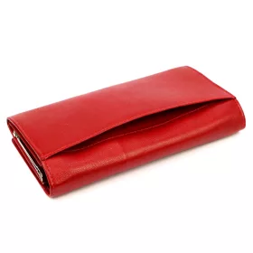   Albatross GN LW-L03 TAB piros női bőr pénztárca 18.5 x 10 x 3 cm