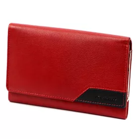   Albatross GN LW-M01 TAB piros női bőr pénztárca 15 x 10 x 2.5 cm