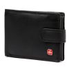 Albatross SN MW103 Z RFID fekete férfi bőr pénztárca 12.5 x 9.5 x 3 cm