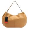 Pierre Cardin 6331 EDF / 5341 EDF barna női bőr kézitáska, válltáska 43 x 29 x 10 cm