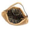 Pierre Cardin 6331 EDF / 5341 EDF barna női bőr kézitáska, válltáska 43 x 29 x 10 cm