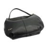 Pierre Cardin 6331 EDF / 5341 EDF fekete női bőr kézitáska, válltáska 43 x 29 x 10 cm